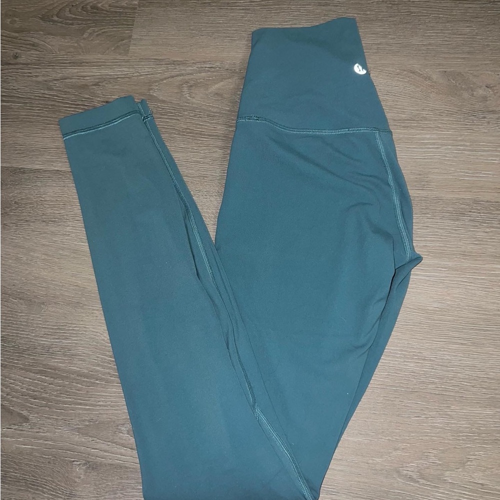 lululemon desert teal align leggings - Picture 1 of 2